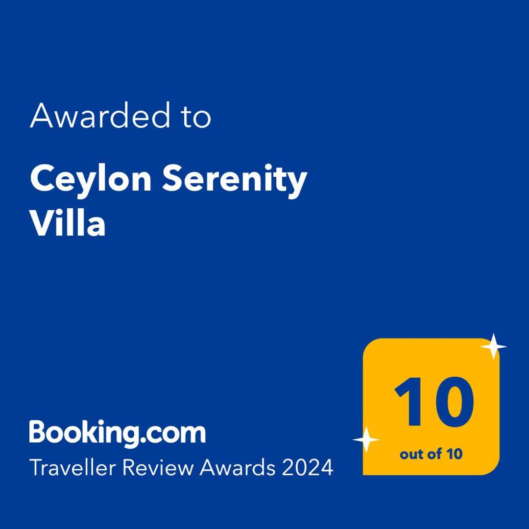 Ceylon Serenity Villas Beruwala Exterior foto